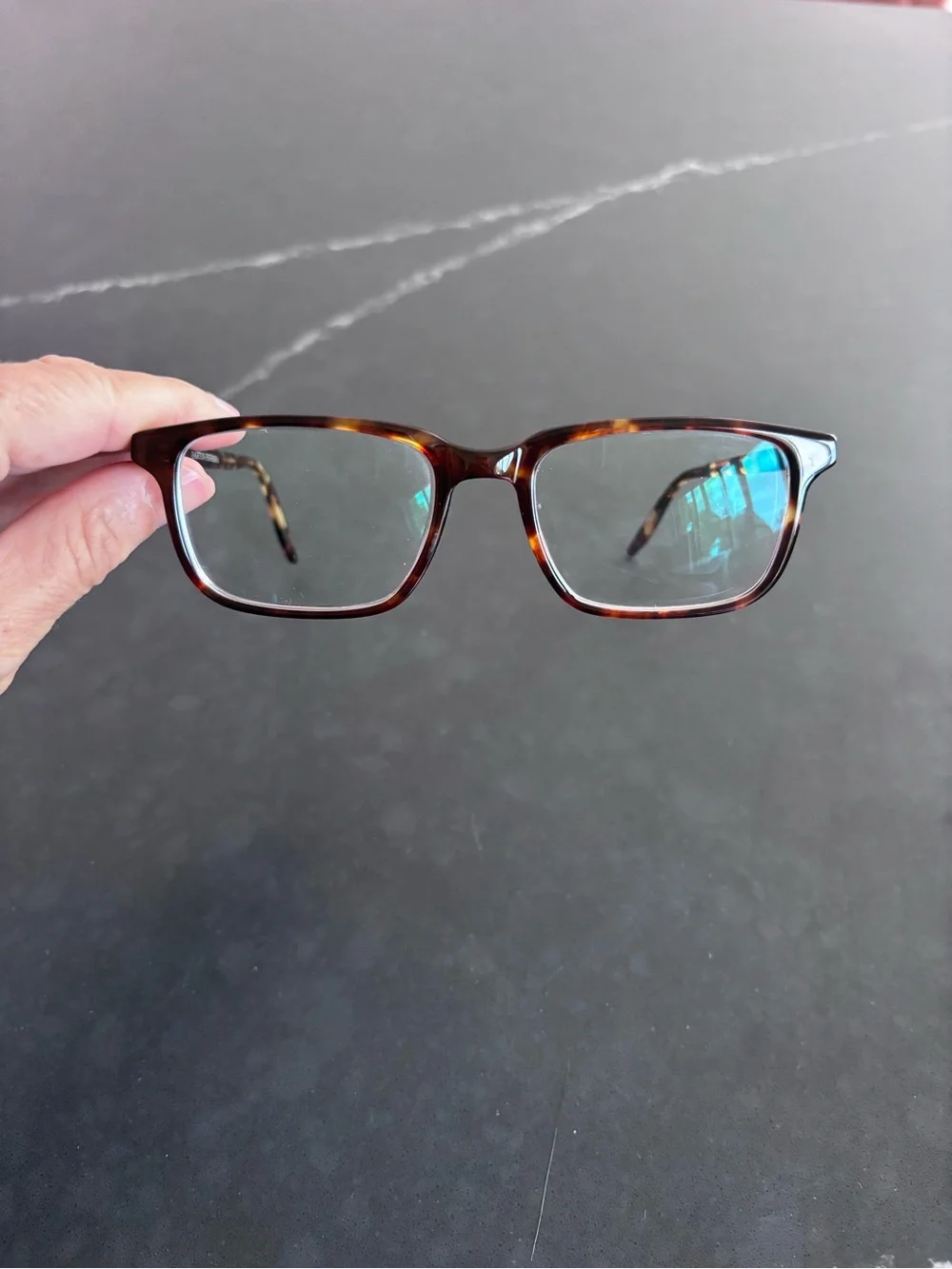 Barton Perreira Cheero 48 Tortoise Eyeglass Frames w/ Case